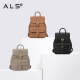 Leather Design Leisure Travel Knapsack