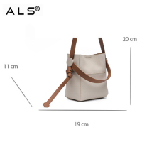 Leather Shoulder Tote Bag