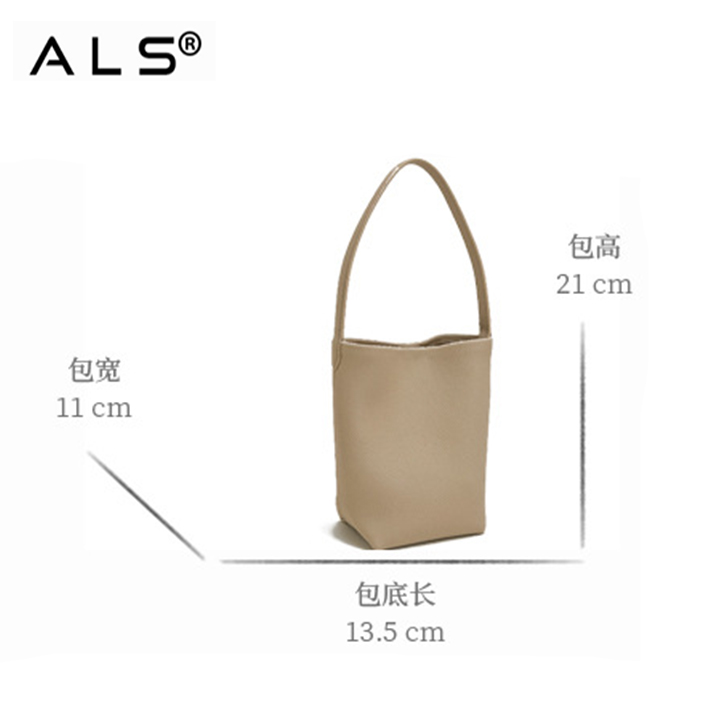 Bolso de hombro de cuero