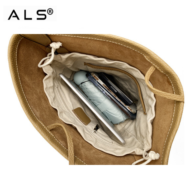 Handbag Leather Shoulder Bucket Bags