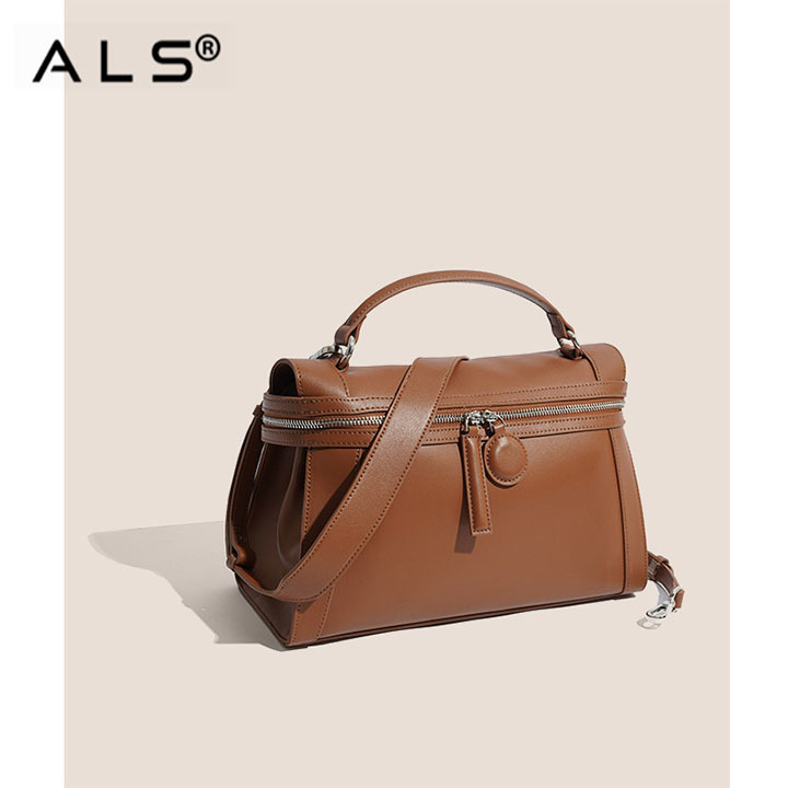 Handbag Leather Box Shoulder Bags
