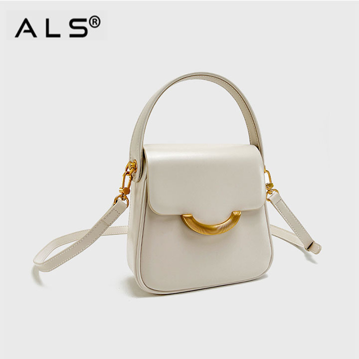 Bucket Leather Handbags For Women