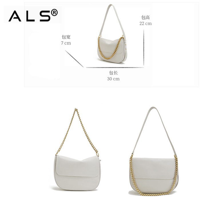 Bolso bandolera de cuero de lujo