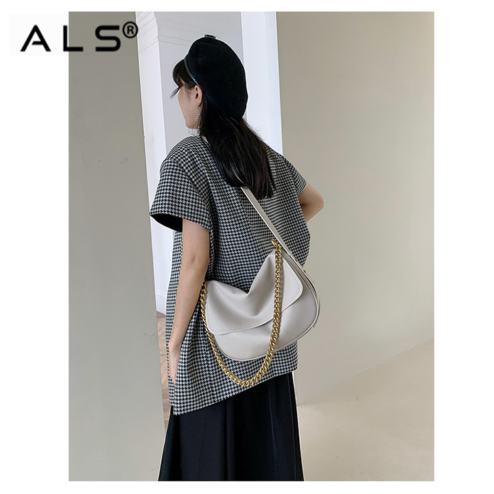 Bolso bandolera de cuero de lujo