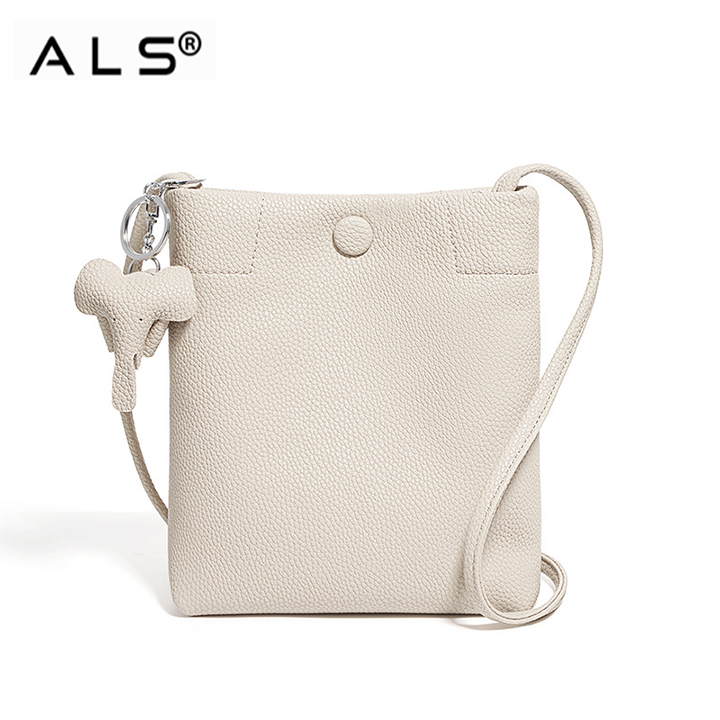 Bolso de cuero genuino