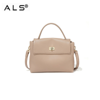 Leather Box Handbag Shoulder Bags