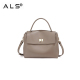 Leather Box Handbag Shoulder Bags