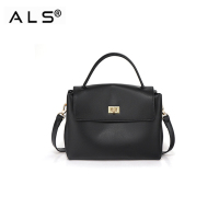 Leather Box Handbag Shoulder Bags