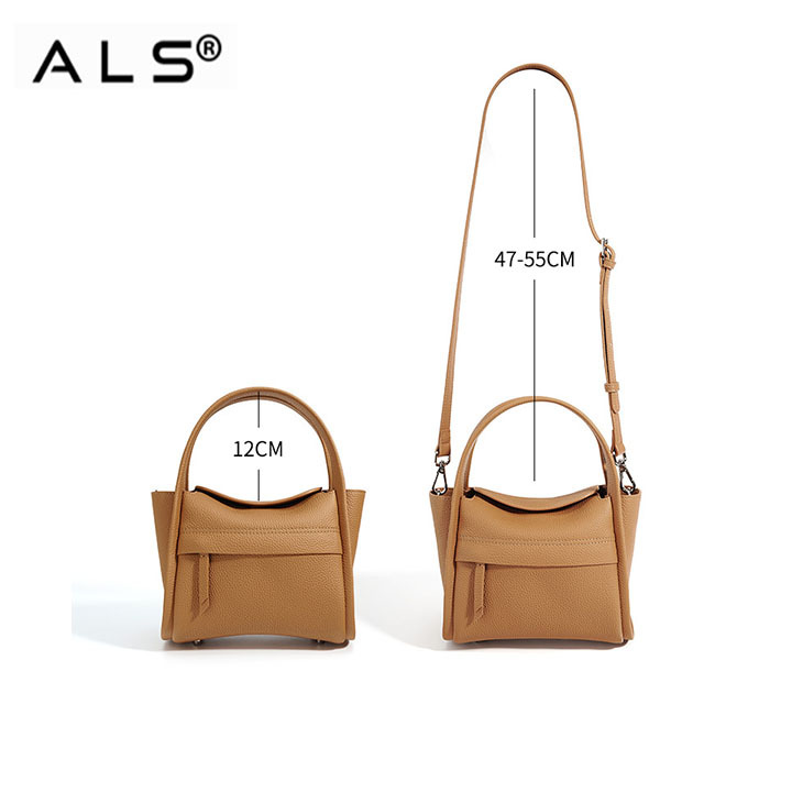 Luxury Box Handbag Bucket Bag