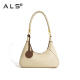 Elegant Moon Design Crossbody Leather Bag