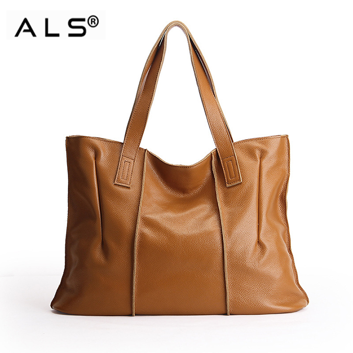Bolso Tote Shopper De Piel