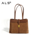 Womens Briefcase Leather Tote Bag