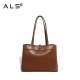 Womens Briefcase Leather Tote Bag