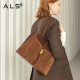 Womens Briefcase Leather Tote Bag