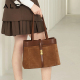 Womens Briefcase Leather Tote Bag