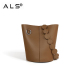 CrossBody Leather Handbag Bucket Bag