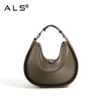 Crossbody Elegant Moon Design Leather Bag