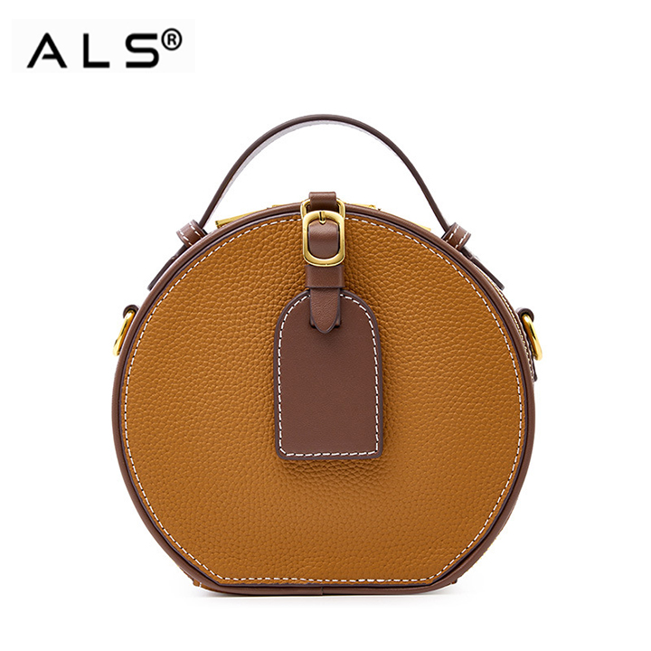 Bolsos de cuero Hardshall para mujer