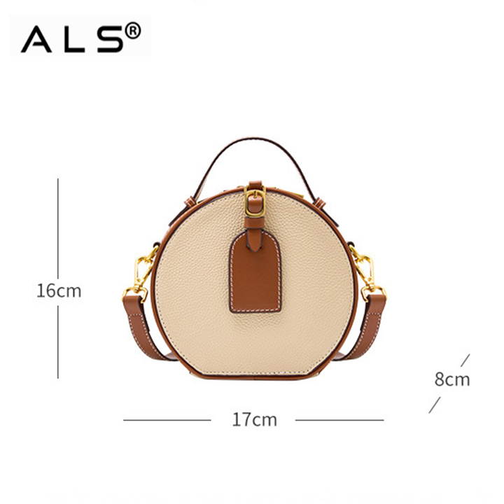 Bolsos de cuero Hardshall para mujer