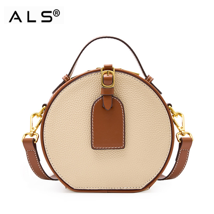 Bolsos de cuero Hardshall para mujer