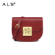 Bolsa de ombro luxuosa de couro crossbody