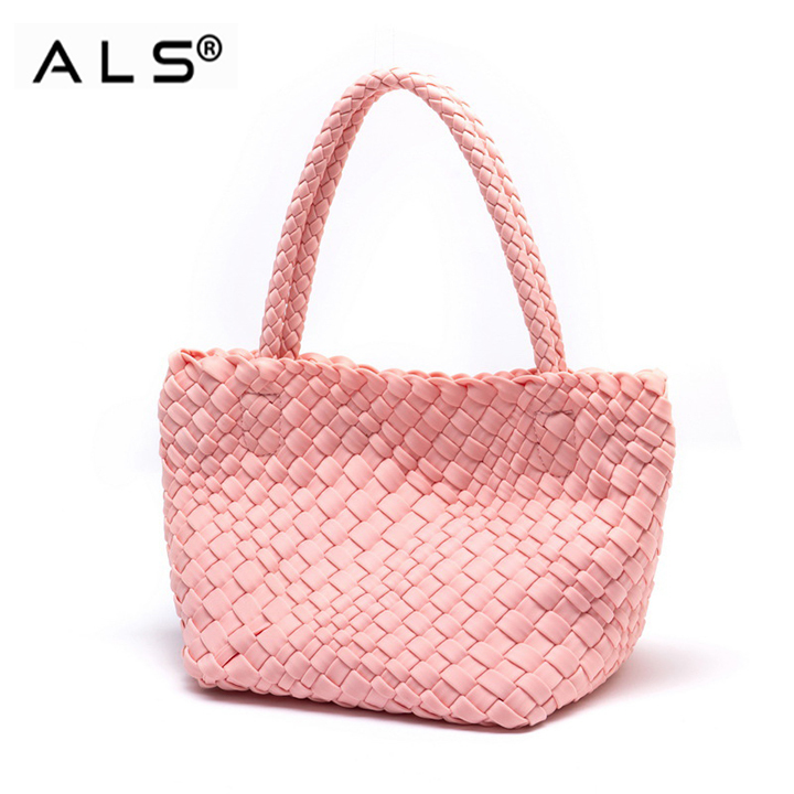 CrossBody Leather Weave Purse For Women
