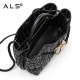 Handbag Leather Weave Shoulder Bag