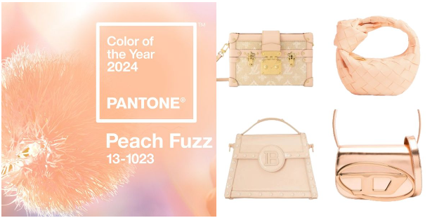 Bolsos que lucirán el color del año 2024 de Pantone