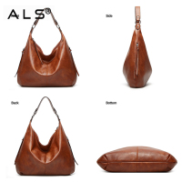 Leather Shoulder Tote Cross Body Bag