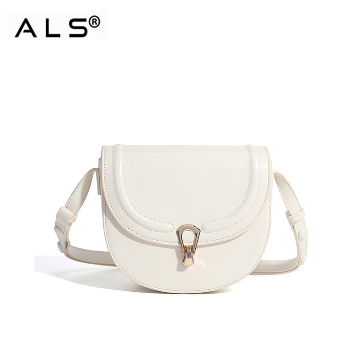 Bolso cruzado clásico de piel