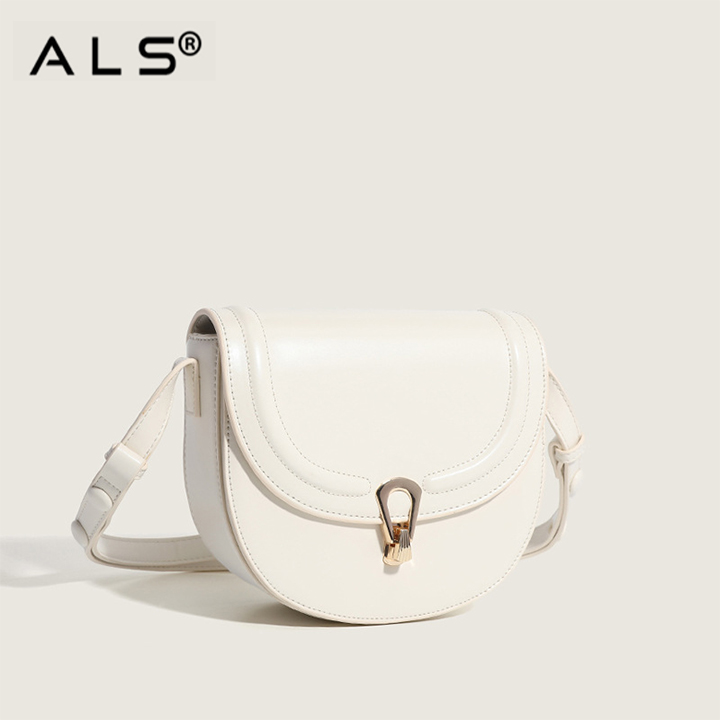 Bolso cruzado clásico de piel