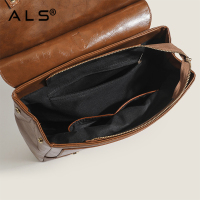 Casual PU Sling Leather Backpack