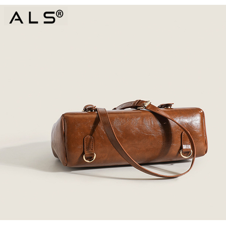 Casual PU Sling Leather Backpack