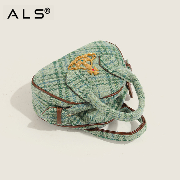 Cool Plaid Luxury Shoulder Bag
