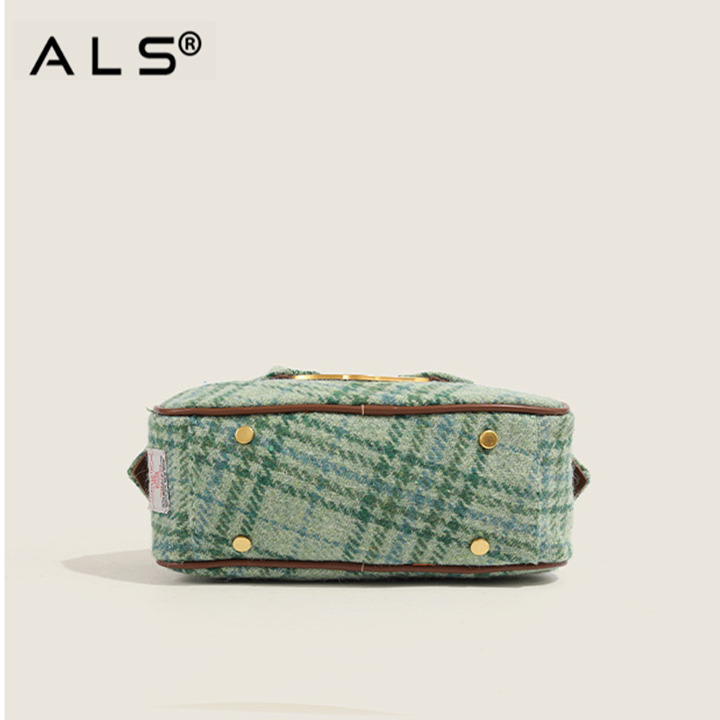 Cool Plaid Luxury Shoulder Bag