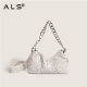 Luxury Cross Body Leather White Case Bag