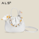 Fashion Cute Leather Handbags Drawstring Bag