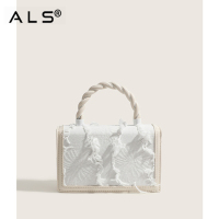 Neo-Chinese-style Leather Shoulder Bag