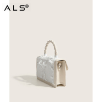 Neo-Chinese-style Leather Shoulder Bag