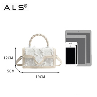 Neo-Chinese-style Leather Shoulder Bag