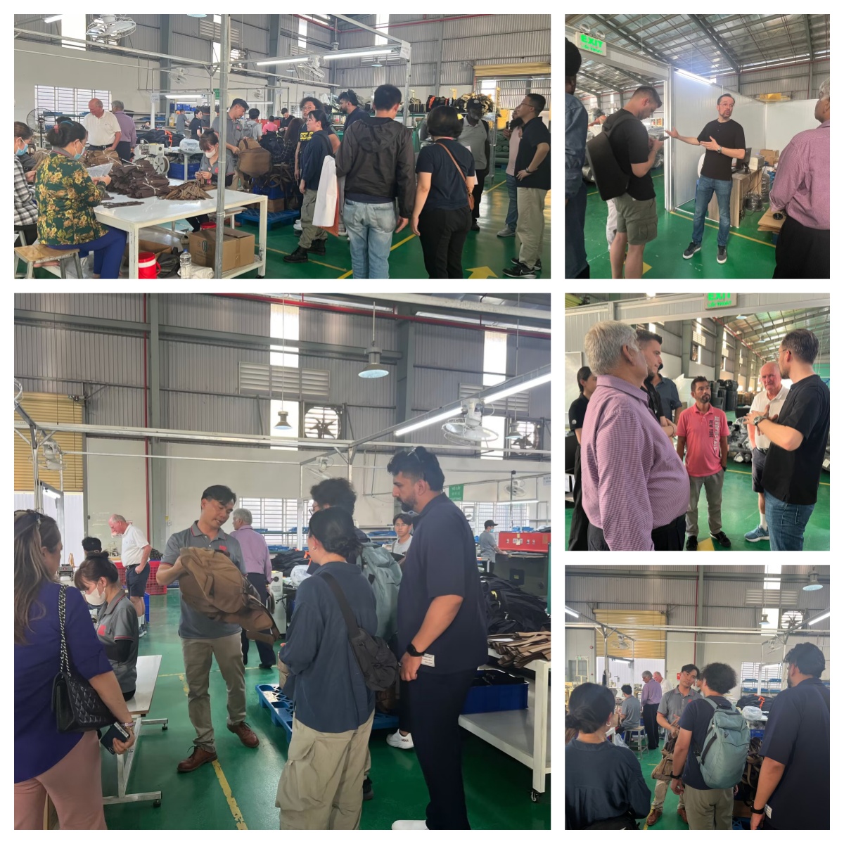 ¡Visita emocionante de compradores internacionales!