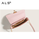 Luxury Cross Body Pink Shoulder Leather Bag