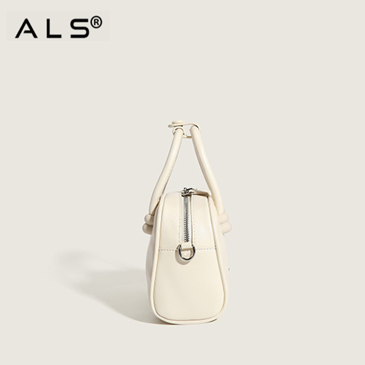 New Basic Crossbody China Style Shoulder Leather Bag