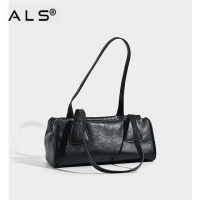 New Basic Crossbody Bowling Bag Shoulder Leather Bag