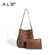 Women's Retro Shoulder Leather Bags Slouchy Tote Bag