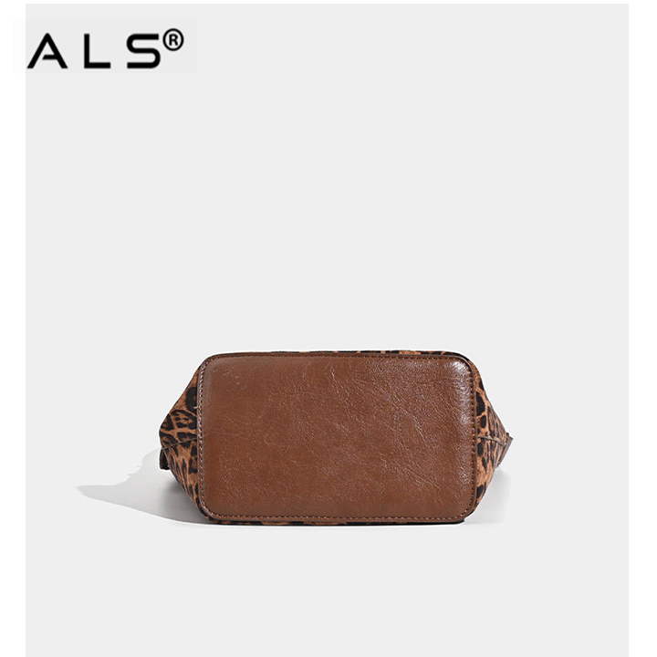 Women's Retro Shoulder Leather Bags Slouchy Tote Bag