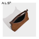 Women handbags brown suede leather bag