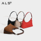 Women handbags brown suede leather bag