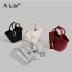 New Basic Crossbody Bucket Shoulder Leather Bag