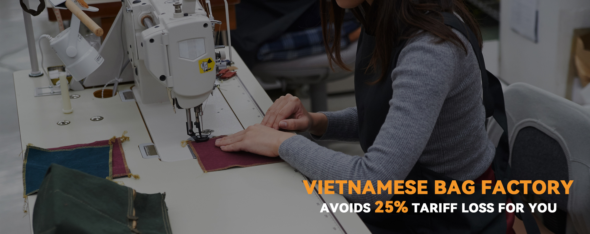 Vietnam leather bag factory